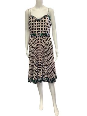 Milly Dress Midi Length Sweetheart Neck Size: 6